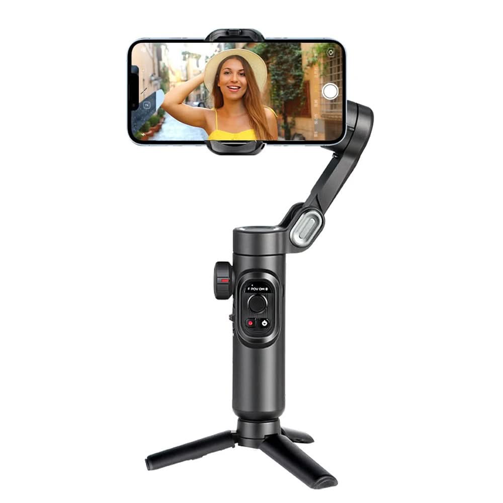 ProMotionX: Professionell Gimbal med AI Ansiktsspårning för Smartphone - Varuhuset24