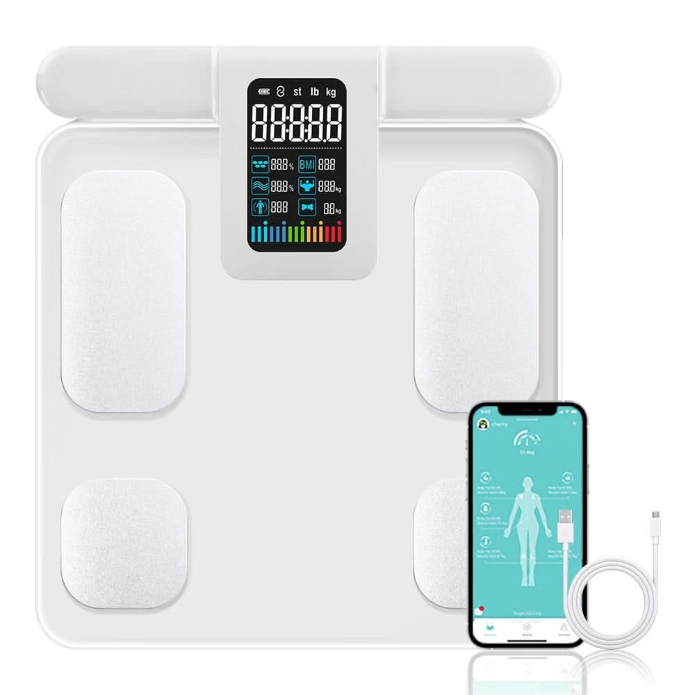 SmartFit Pro 8X – Kroppsfettvåg för Exakta Hälsomätningar - Varuhuset24